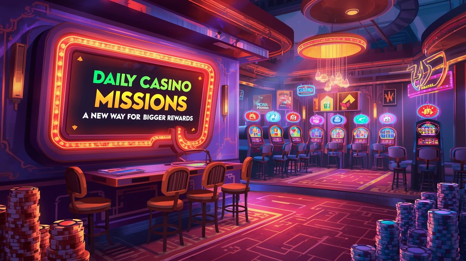Daily Casino Missions: A New Way to Earn Bigger Rewards